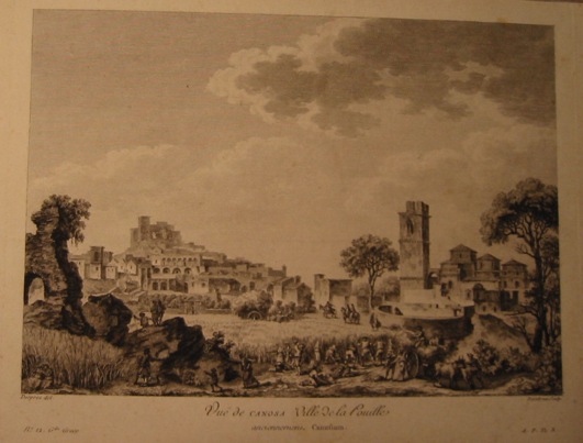 Dambrun Jean Vue de Canosa ville de la Pouille 1783 Parigi 